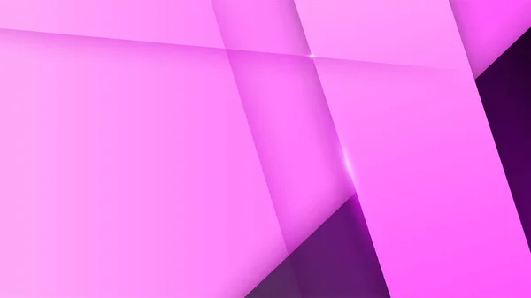 ミニマリズムグラデーションパープルピンク幾何学ブルーカラフルな抽象的なデザイン背景 — ストックベクタ