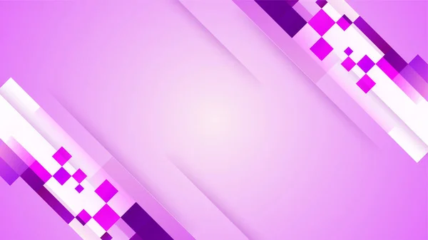 Minimalismo Gradiente Roxo Geométrico Azul Colorido Abstrato Design Fundo — Vetor de Stock