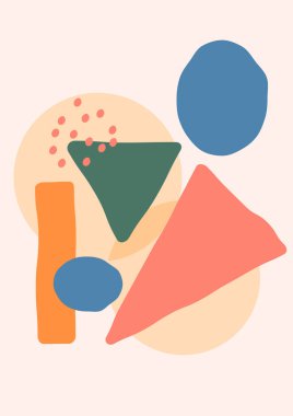 Modern minimalist soyut estetik boho poster çizimleri. Bohem tarzı duvar dekoru. Çağdaş sanatsal posterler. Modern orta çağ sanatı, boho ev dekorasyonu, duvar sanatı.