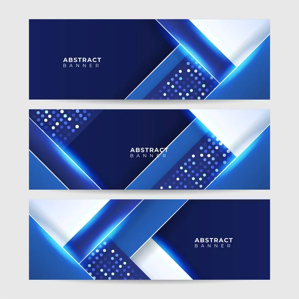 Şirket mavi bayrak tasarım arka planı