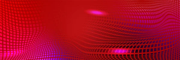 Абстрактно Неоновый Дизайн Красного Широкополосного Знамени Абстрактный Баннер Темно Красном — стоковый вектор