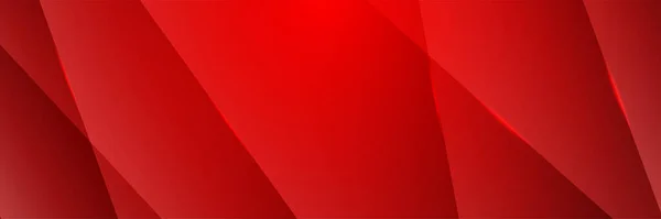 Fondo Diseño Banner Ancho Rojo Red Digital Diseño Banner Abstracto — Vector de stock