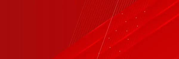 Negocio Corporativo Rojo Ancho Banner Diseño Fondo — Archivo Imágenes Vectoriales