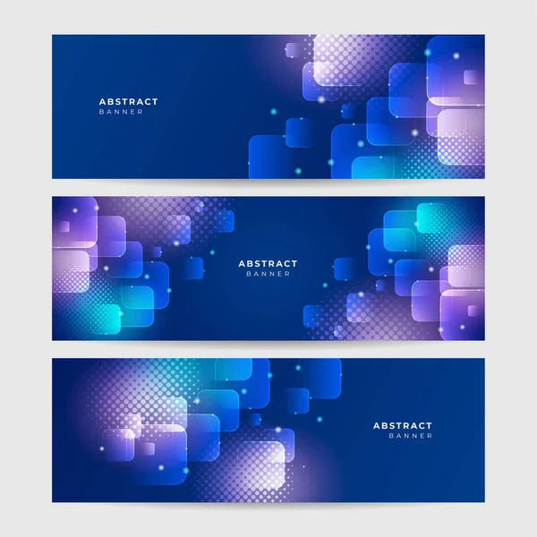 Corporate Business Blue Wide Banner Design Background Stock Vector by ...