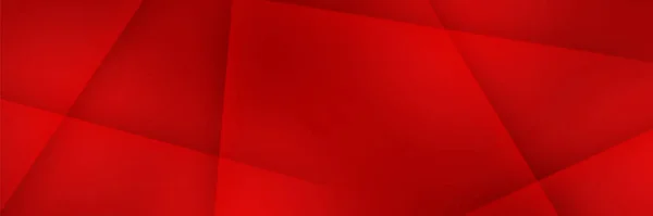 Корпоративный Бизнес Фоне Красного Широкоформатного Баннера Абстрактный Современный Дизайн Баннера — стоковый вектор