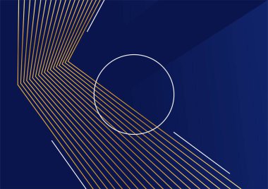 Lüks Soyut Altın Mavi kapak tasarımı arka plan