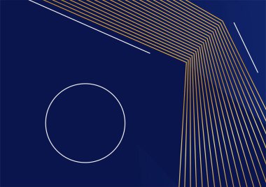 Lüks Soyut Altın Mavi kapak tasarımı arka plan