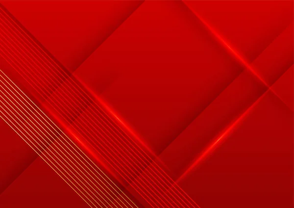 Abstracto Fondo Rojo Oro Suave — Vector de stock