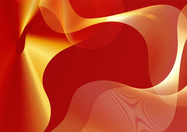 Soyut çizgi kırmızı altın kapak tasarımı arka plan