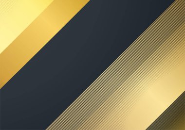 Lüks Soyut Altın Kapak Tasarımı Arkaplanı