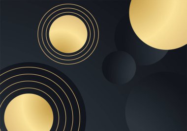 Soyut çizgi altın kapak tasarımı arka plan