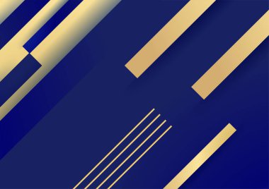 Lüks Soyut Altın Mavi kapak tasarımı arka plan