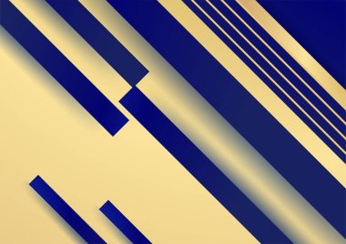 Lüks Soyut Altın Mavi kapak tasarımı arka plan