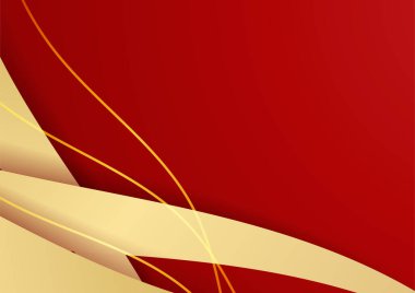 Lüks kırmızı kapak tasarımı arka plan