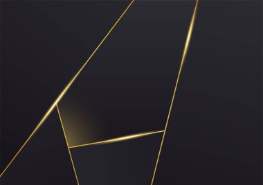 Lüks Soyut Altın Kapak Tasarımı Arkaplanı