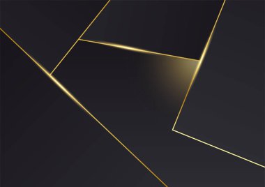 Lüks Soyut Altın Kapak Tasarımı Arkaplanı