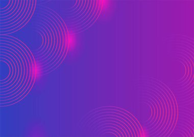 Modern gradyan mor Soyut renkli geometrik kapak tasarımı arka planı