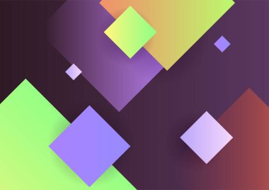 Modern renkli soyut geometrik arkaplan. Minimum modayı takip eden geometrik arka plan. Dinamik şekilli sunum başlığı slayt tasarım şablonu.