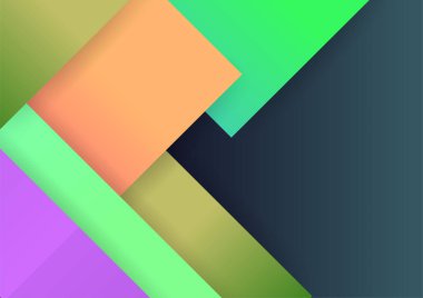 Modern renkli soyut geometrik arkaplan. Minimum modayı takip eden geometrik arka plan. Dinamik şekilli sunum başlığı slayt tasarım şablonu.