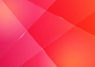 Modern soyut kırmızı renkli geometrik kapak tasarımı arka planı