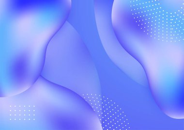 Modern dalga eğrisi soyut sunum arkaplanı. Lüks kağıt arka planda kesilmiş. Soyut dekorasyon, altın desen, yarım ton gradyan, 3 boyutlu vektör çizimi. Koyu mavi arkaplan