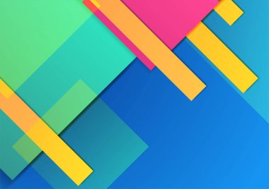 Soyut modern renkli arka plan. Vektör illüstrasyonu