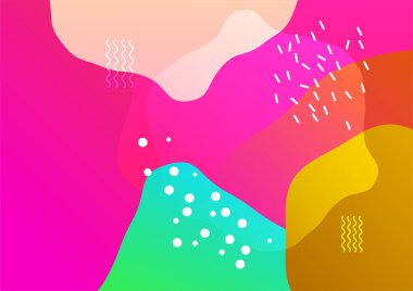 Soyut modern renkli arka plan. Vektör illüstrasyonu