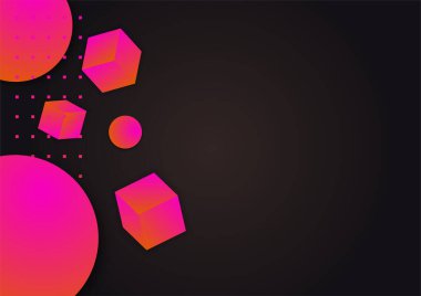 Soyut modern renkli arka plan. Vektör illüstrasyonu