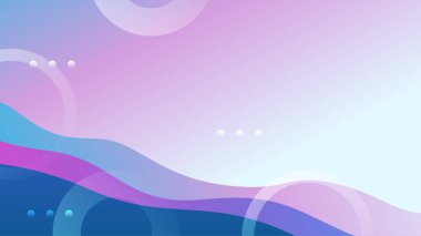 Modern mavi dinamik çizgiler renkli soyut geometrik tasarım iş, kart, sunum, broşür, pankart ve duvar kağıdı için arka plan