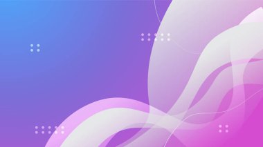 Modern mavi dinamik çizgiler renkli soyut geometrik tasarım iş, kart, sunum, broşür, pankart ve duvar kağıdı için arka plan