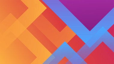 Modern turuncu dinamik çizgiler renkli soyut geometrik tasarım iş, kart, sunum, broşür, pankart ve duvar kağıdı için arka plan