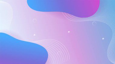 Modern dinamik çizgiler renkli soyut geometrik tasarım iş, kart, sunum, broşür, pankart ve duvar kağıdı için arka plan