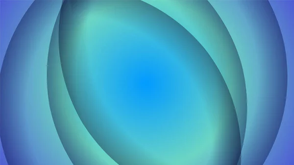 Dynamisch Papier Gesneden Stijl Blauw Groen Kleurrijk Abstract Geometrisch Ontwerp — Stockvector