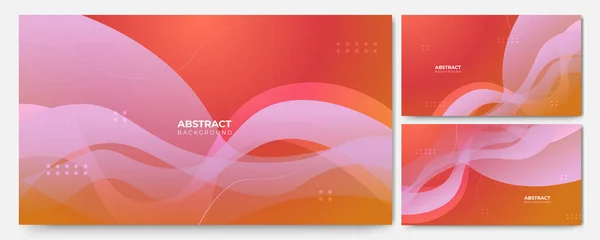 Conjunto Abstracto Moderno Moda Minimalista Fondo Colorido Composición Formas Dinámicas — Archivo Imágenes Vectoriales