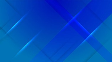 Modern Mavi yarım ton soyut geometri tasarım arka planı