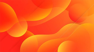 canlı gradyan kırmızı sarı soyut geometri tasarımı arka plan