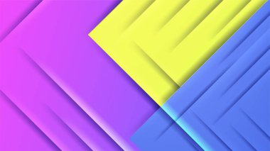 dinamik şekil mavi mor renkli soyut geometrik tasarım arka plan