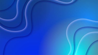 gradyan sıvı mavi toska renkli soyut geometri tasarımı arka plan