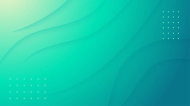 gradyan sıvı yeşil soyut geometri tasarımı arka plan