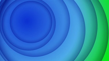 dinamik kağıt kesim biçimi mavi renkli soyut geometri tasarım arka planı