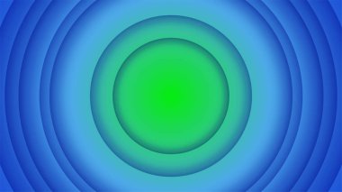 dinamik kağıt kesim biçimi mavi renkli soyut geometri tasarım arka planı