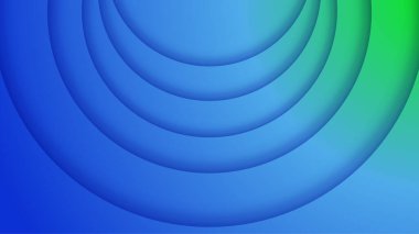 dinamik kağıt kesim biçimi mavi renkli soyut geometri tasarım arka planı