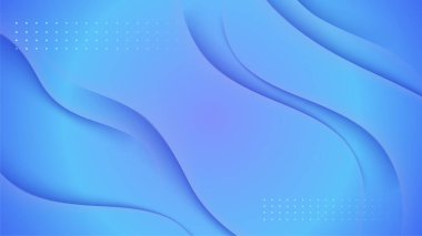 gradyan şekil mavi renkli soyut geometri tasarımı arka plan