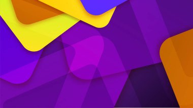 dinamik şekil mor renkli soyut geometri tasarım arka planı