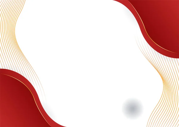 Oro Rosso Sfondo Astratto Moderno Minimalista Design Presentazione Vestito Affari — Vettoriale Stock