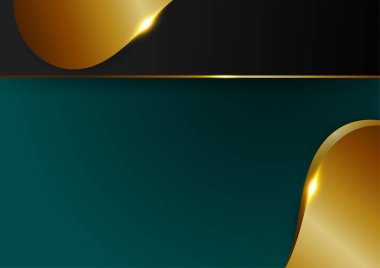 Profesyonel iş yeşil sertifika tasarım şablonu