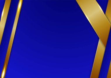 Modern çalışan mavi sertifika tasarım şablonu