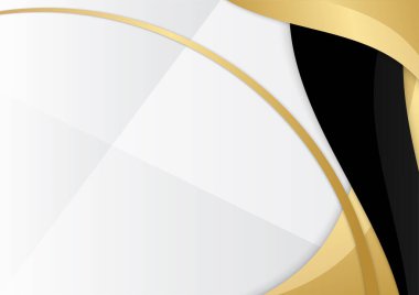 Siyah altın soyut arkaplan modern sertifika ve tasarım minimalisti. İş dünyası, şirket, kurum, parti, şenlik, seminer ve görüşmeler için uygun.