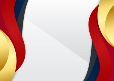 Mavi altın soyut arkaplan modern sertifika ve tasarım minimalisti. İş dünyası, şirket, kurum, parti, şenlik, seminer ve görüşmeler için uygun.