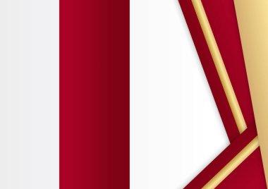 Kırmızı altın soyut arka plan sertifika ve sunum tasarımı için modern minimalist. İş dünyası, şirket, kurum, parti, şenlik, seminer ve görüşmeler için uygun.